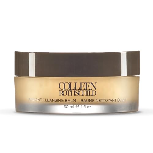 COLLEEN ROTHSCHILD Mini Radiant Cleansing Balm | Deeply Cleanses, Soothes, Removes Makeup & Impurities | Restores Luminosity | Calms & Decongests | Combats Dehydration (1 fl oz)