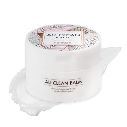 HEIMISH All Clean Balm 4.0fl.oz/120ml - Cleansing Balm, Waterproof Makeup Remover, Face Cleanser, Oil Based Cleanser, Korean Skincare with Natural Aroma Oil, Vegan, For All Skin Types