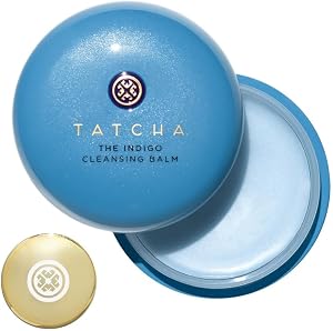 TATCHA The Indigo Cleansing Balm | Gentle Moistuirizing Cleanser, Fragrance-Free, Buttery-