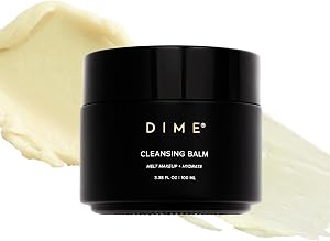 DIME Beauty Cleansing Balm - 2-in-1 Makeup Remover & Hydrating Overnight Mask, Cleanse