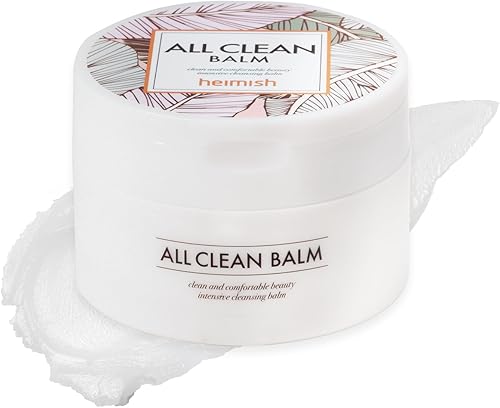 HEIMISH All Clean Balm 4.0fl.oz/120ml - Cleansing Balm, Waterproof Mak — Our hands-on testing setup for tatcha vs dhc