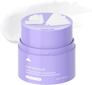 caraseoul Gentle Grinding Cleansing Balm Makeup Remover with BHA Salicylic Acid & Baku