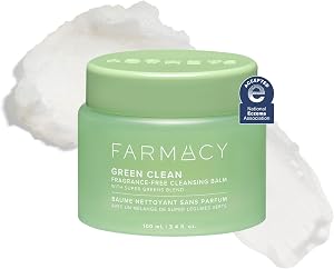 Farmacy Sensitive Skin Makeup Remover Cleansing Balm - Green Clean Waterproof Makeup Remov