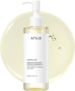 Anua Heartleaf Pore Control Cleansing Oil, Pore Cleanser, Sebum Care, Gentle Melting Oil C
