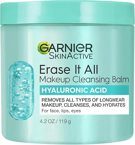 Garnier Erase It All Makeup Cleansing Balm with Hyaluronic Acid, Replu — Real-world performance testing in action