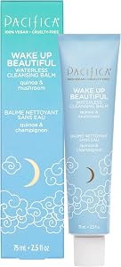 Pacifica Wake Up Beautiful Cleansing Balm & Makeup Remover - 2-in-1 Waterless Face Cle